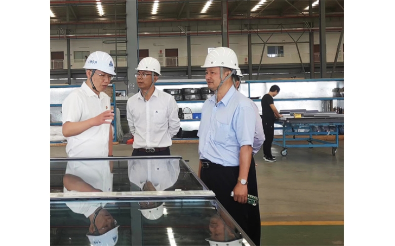 银河集团党委书记、董事长朱强华到三鑫科技珠海；；；丶觳橹傅