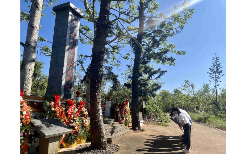 海？乜萍伎 “思念革命先烈 弘扬爱国精神” 主题活动