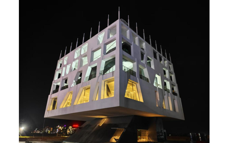 莺歌踏浪驿站银山礼堂圆满完成消防完工验收，，，，周全冲刺年底交付目的